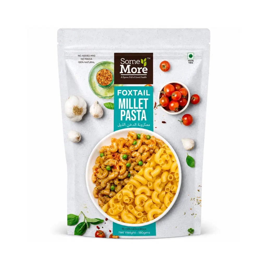 SOME MORE FOODS FOXTAIL MILLET PASTA 180 GM