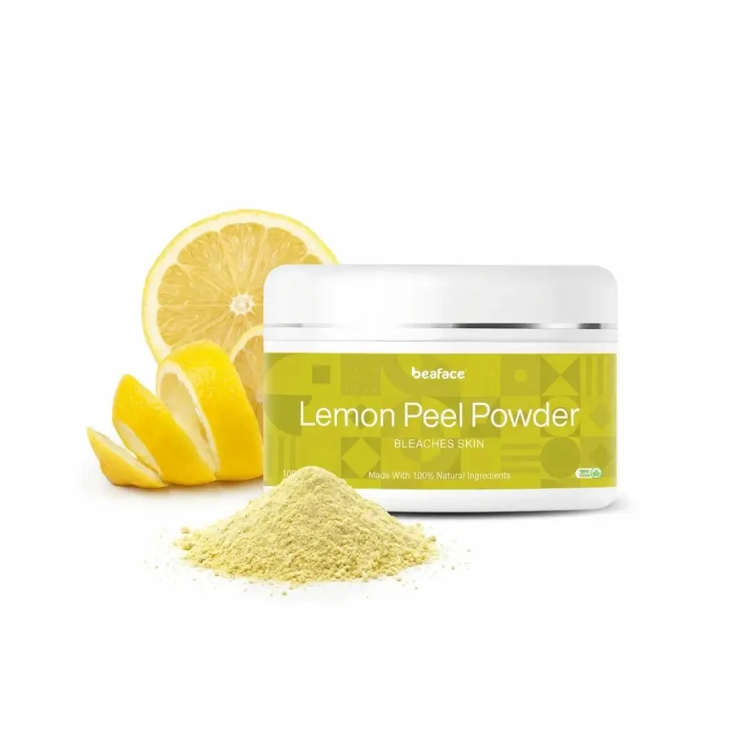 BEAFACE LEMON PEEL POWDER YOUTHFUL APPEARANCE EXFOLIATING SCRUB 100 GM