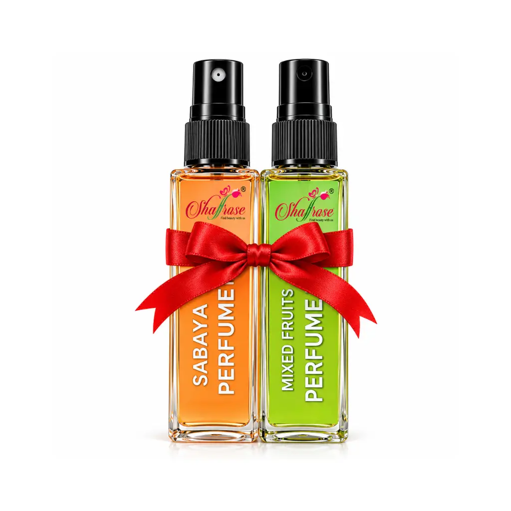 SHAFFROSE SABAYA & MIXED FRUITS POCKET PERFUME COMBO