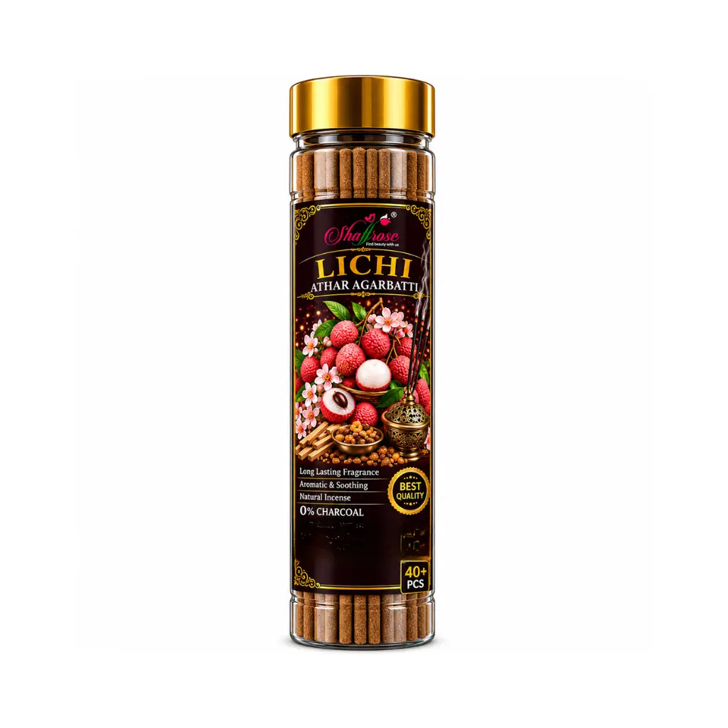 SHAFFROSE LITCHI ATHAR AGARBATTI 40 NOS