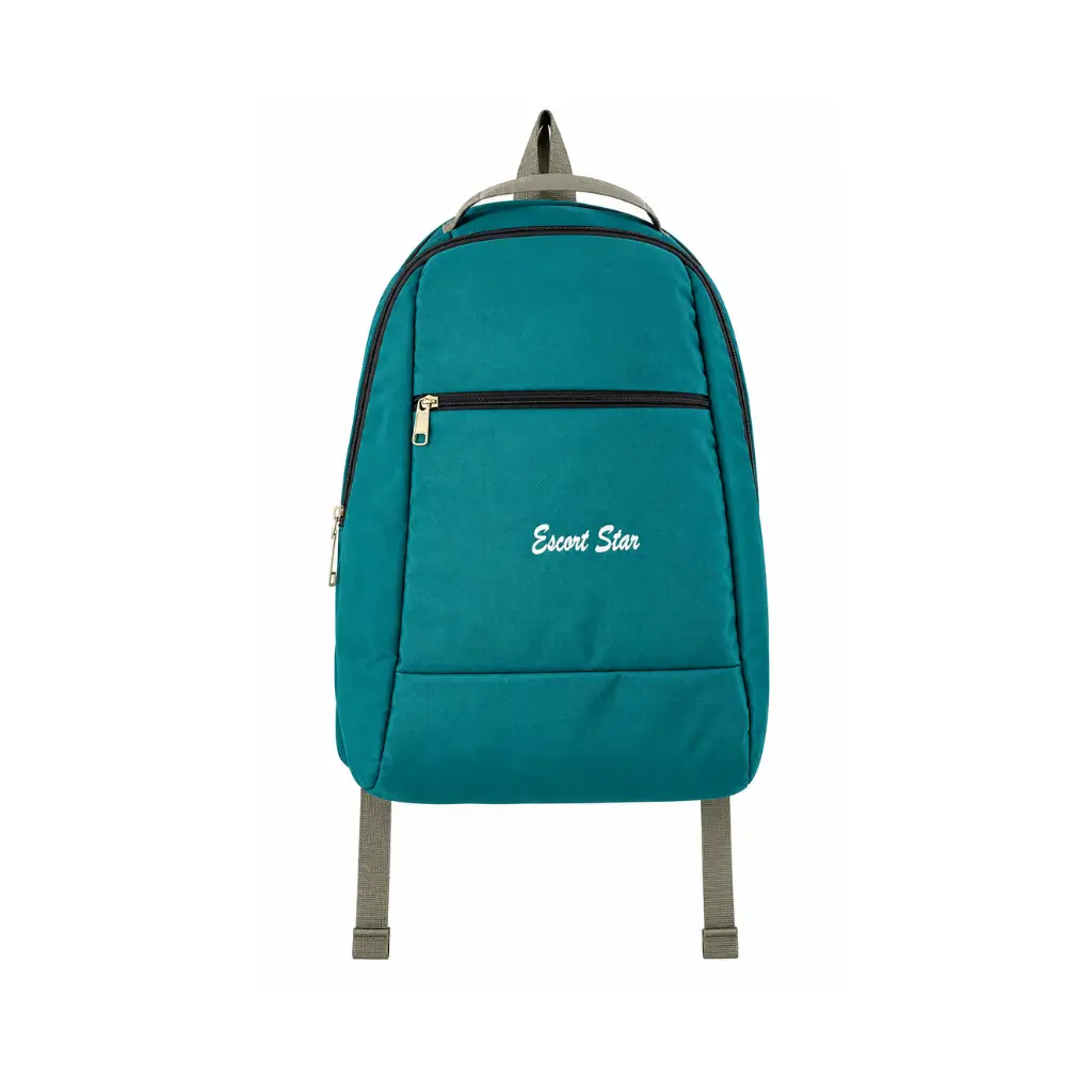 POOJA BAGS ESCORT STAR CASUAL BACKPACK | TEAL BLUE | SCHOOL| COLLEGE & DAILY USE