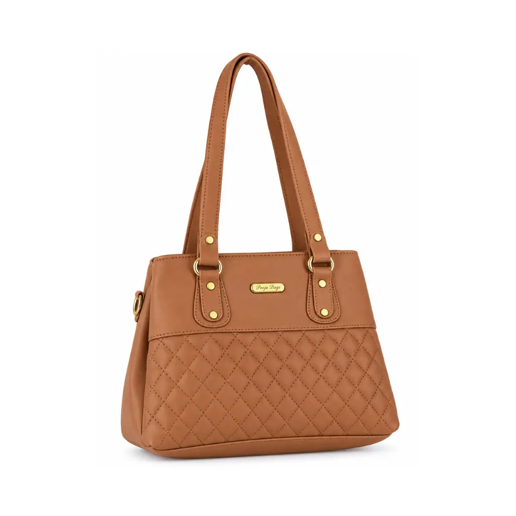 POOJA BAGS QUILTED SHOULDER HANDBAG | WOMEN’S CASUAL & DAILY USE