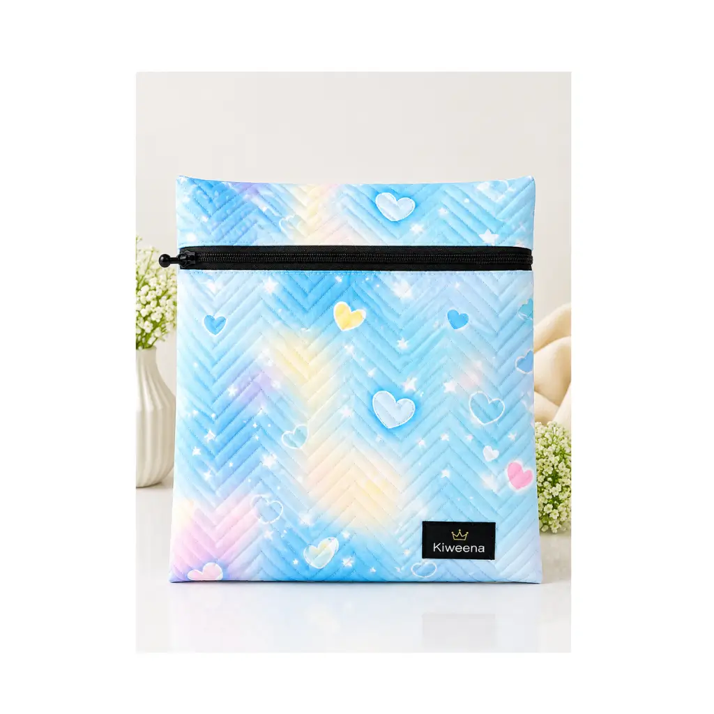 KIWEENA THERMA INSULATED LUNCH POUCH |BLUE HEART