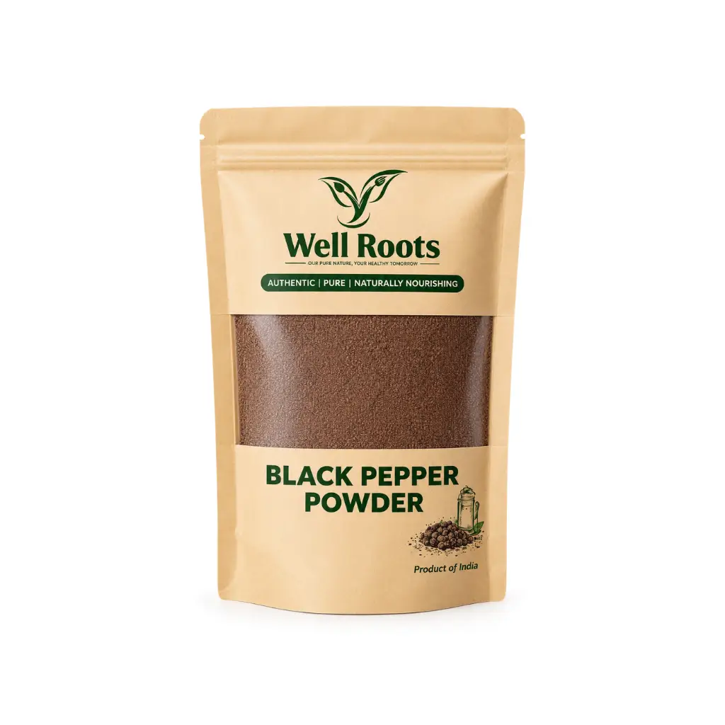 Well Roots Black Pepper Powder Idukki Variety