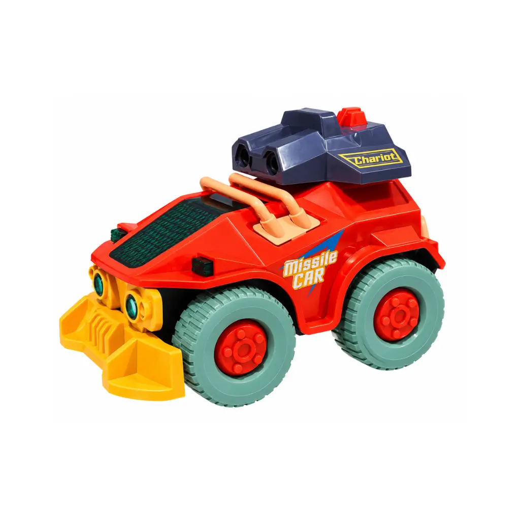 SPEEDY DRAGON MISSILE CAR TOY WITH LIGHTS & MUSIC