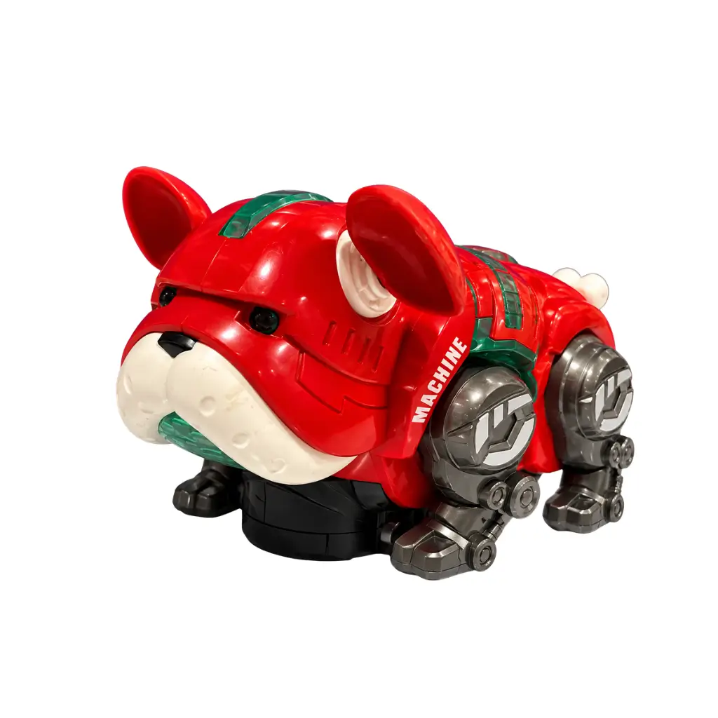 Lumo Machine Dog Musical Toy with Lights & Rotation