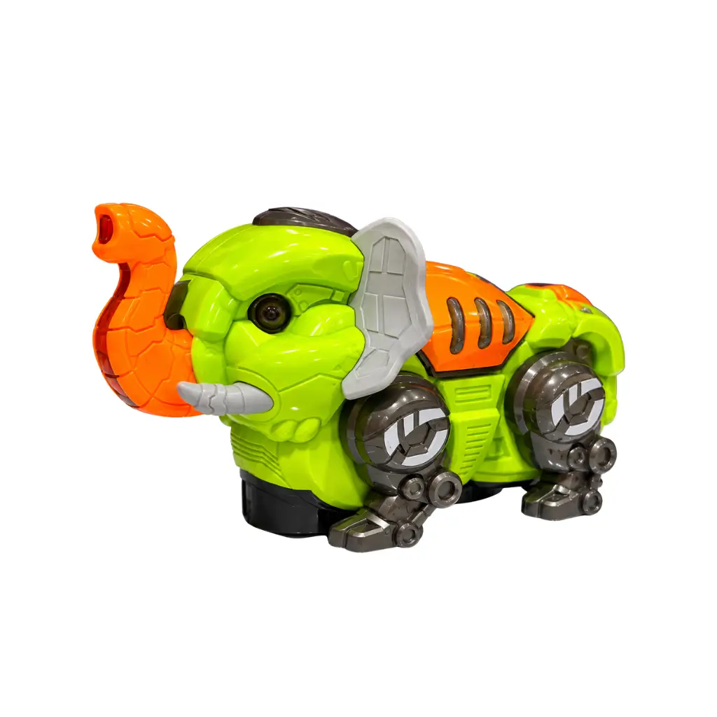 LUMO MEGA ELEPHANT TOY WITH LIGHTS, MUSIC & ROTATING ACTION