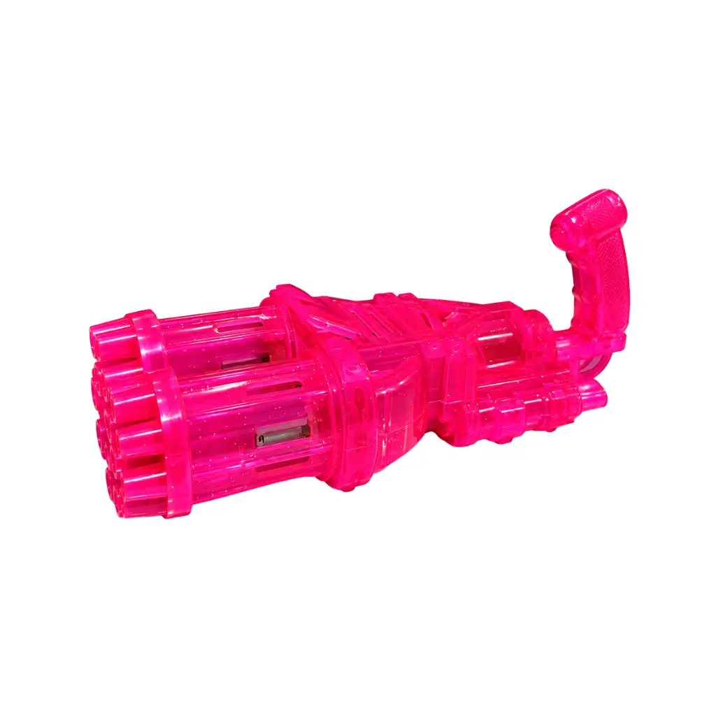 YINGBO GATLING BUBBLE MACHINE TOY WITH LIGHTS & MUSIC