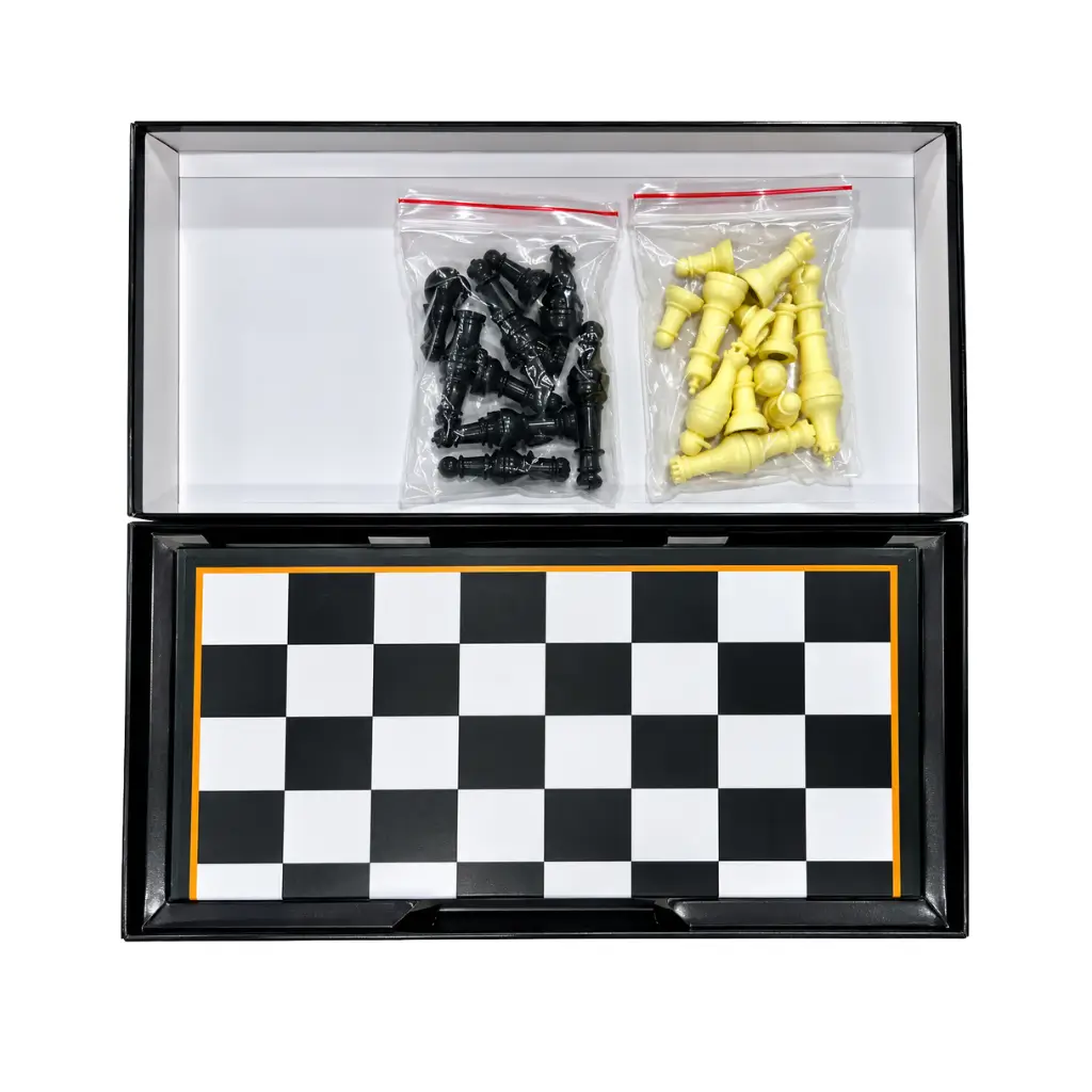 Blue Mount Magnetic Chess Set Portable Travel Board Game