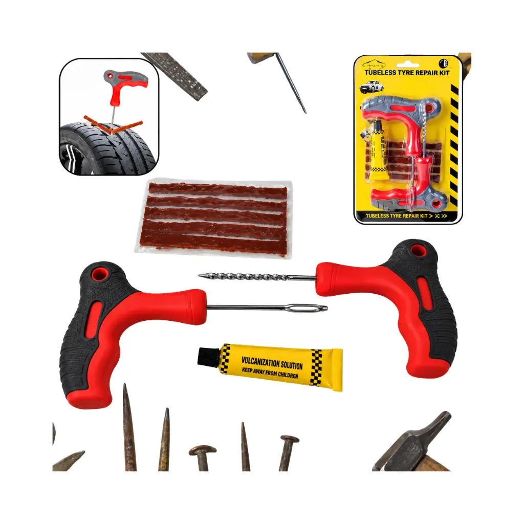 GENERIC 15321 4 IN 1 TUBELESS TYRE PUNCTURE KIT