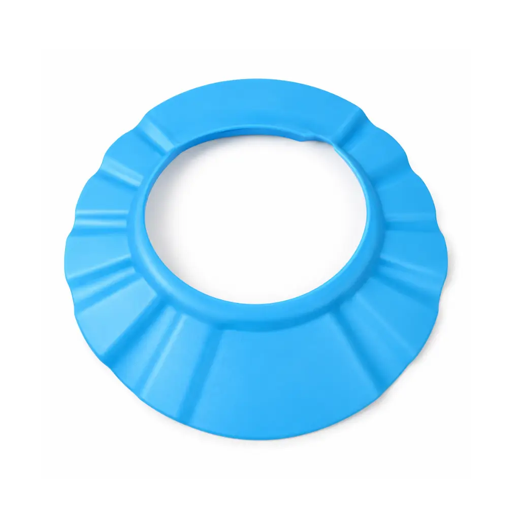 GENERIC ADJUSTABLE BABY SHAMPOO SHOWER CAP | BLUE |1 PIECE