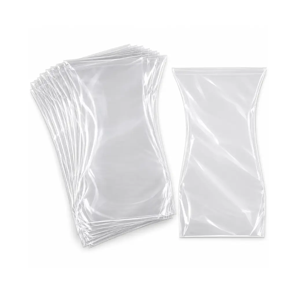 GENERIC TRANSPARENT PLASTIC COOKIE & TREAT PACKAGING BAGS | PACK OF 25
