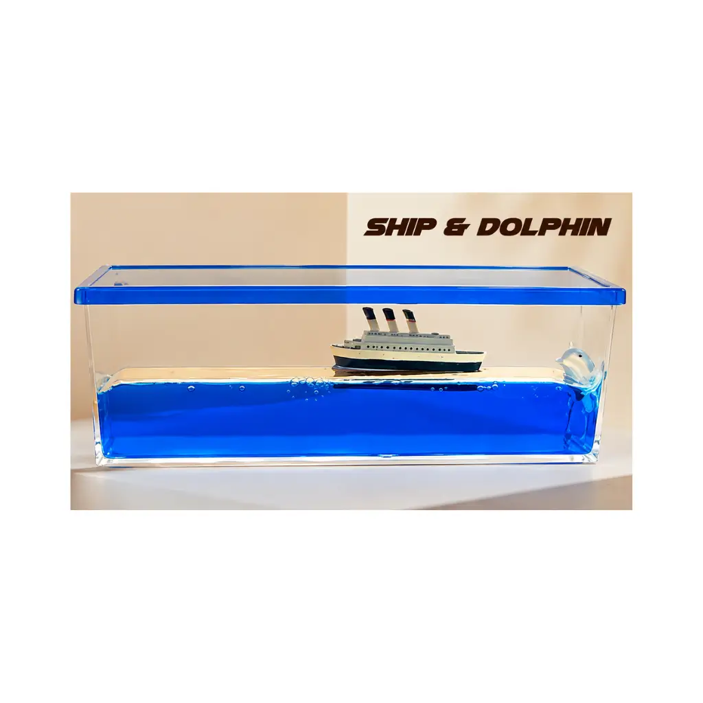 Generic 7590 Dolphin N Ship Car Desk Decor