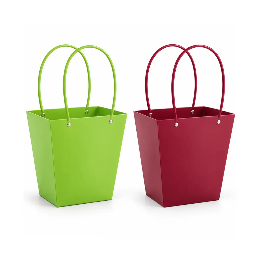 GENERIC FOLDABLE FLOWER BOUQUET CARRY BAG WITH LOOP HANDLES | 1 PIECE