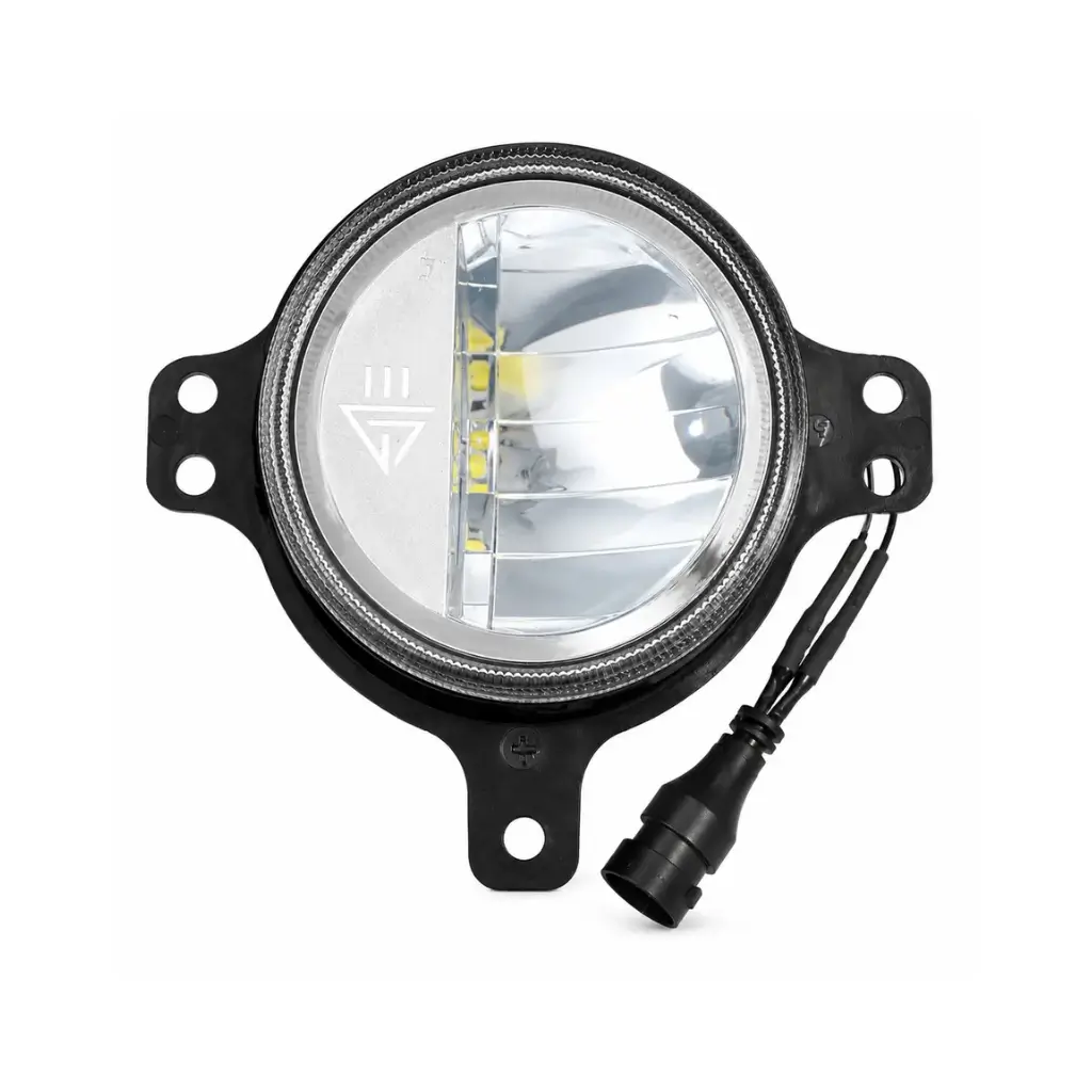 PROMINENT LIGHTING PL-03 100W TRI-COLOUR LED FOG LAMP FOR MAHINDRA THAR & THAR ROXX – 12V & 24V