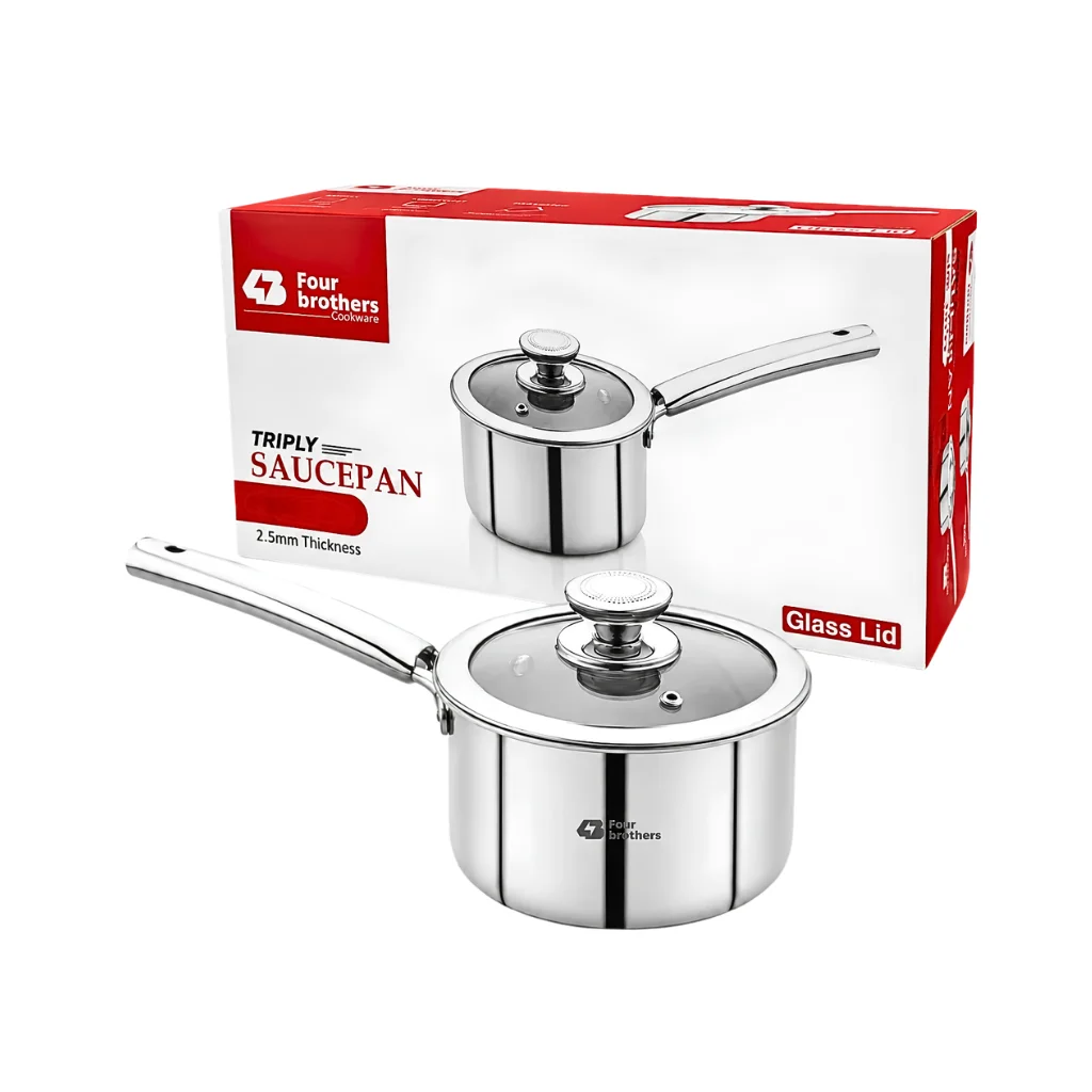 FOUR BROTHERS TRIPLY SAUCEPAN 18 CM