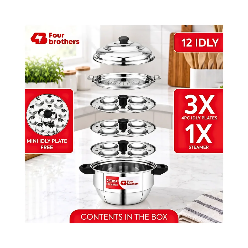 FOUR BROTHERS OPTIMA IDLY MAKER 12 IDLY
