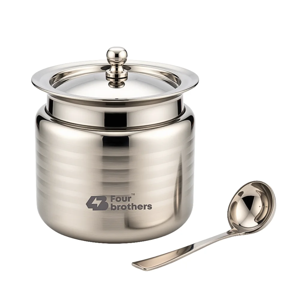 FOUR BROTHERS LOTUS GHEE POT 2