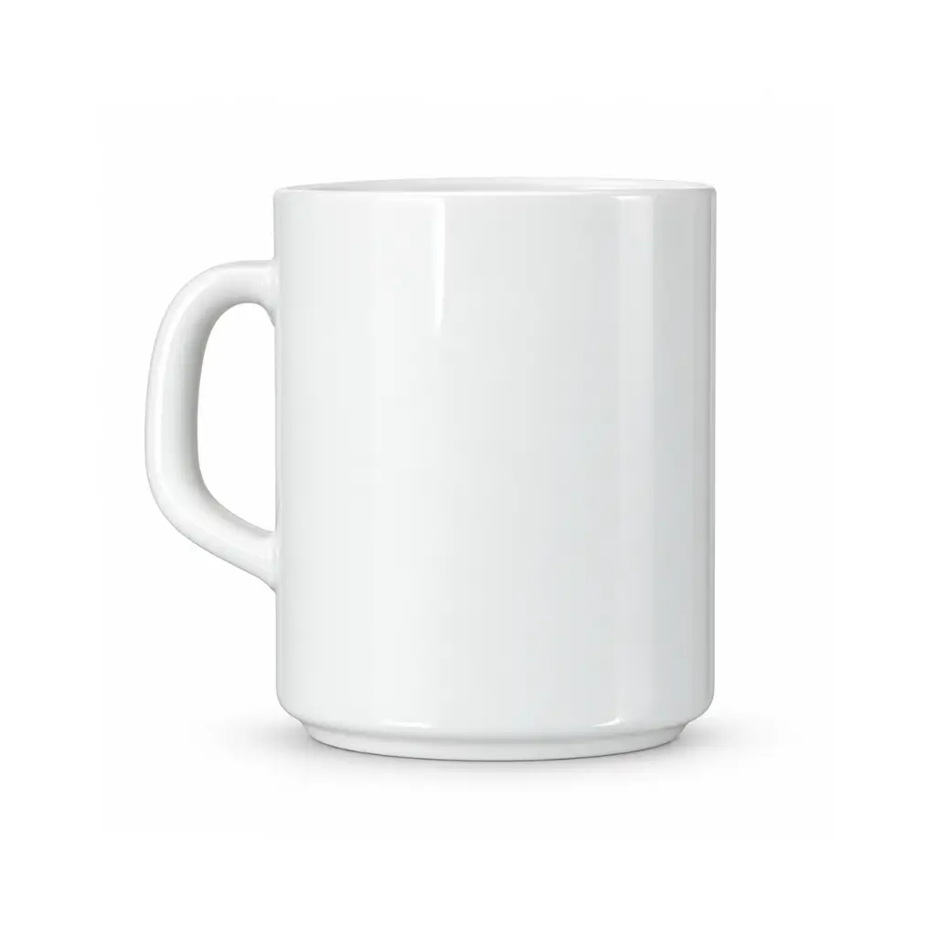 CLAY CRAFT MUG BIG PIPE