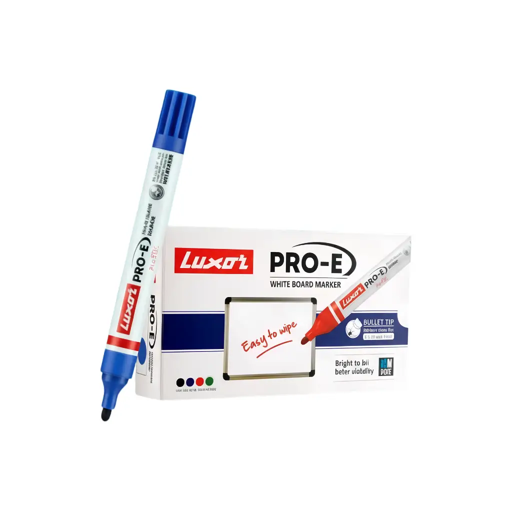LUXOR PRO-E WHITE BOARD MARKER BLUE