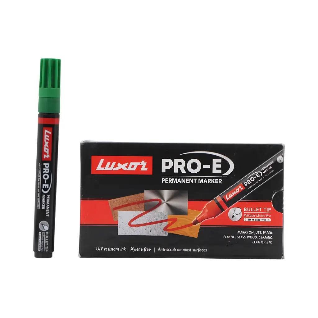 LUXOR PRO-E PERMANENT MARKER GREEN
