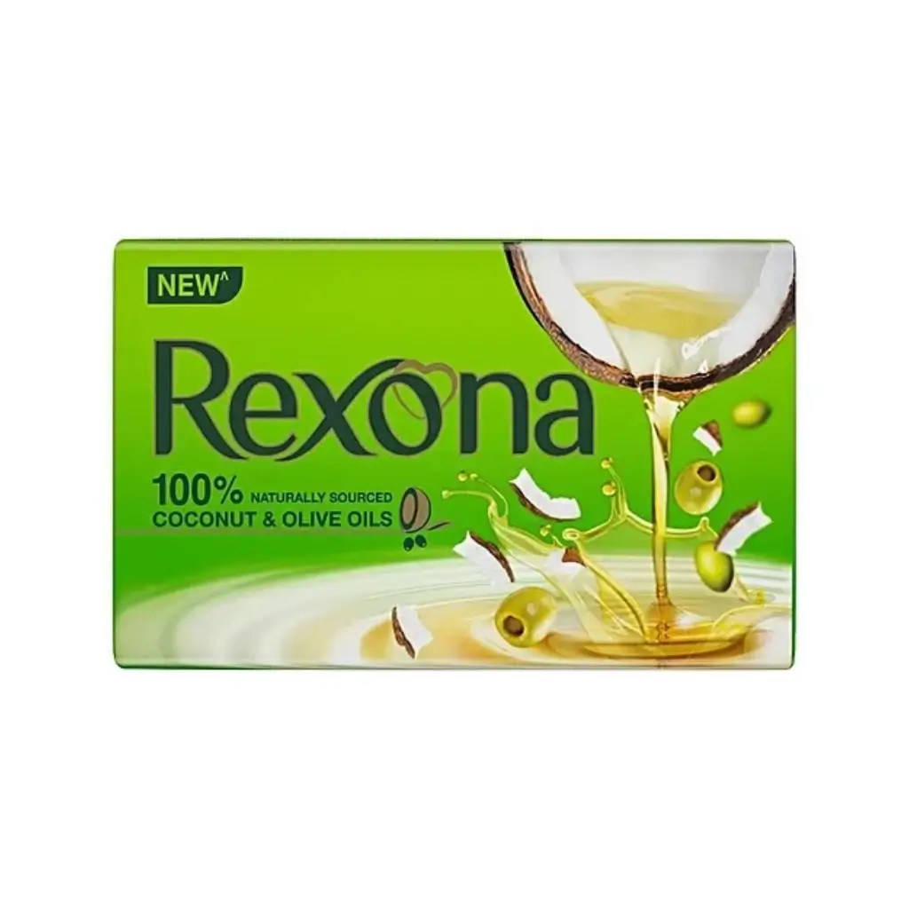 REXONA COCONUT & OLIVE OILS BATH SOAP 150 GM