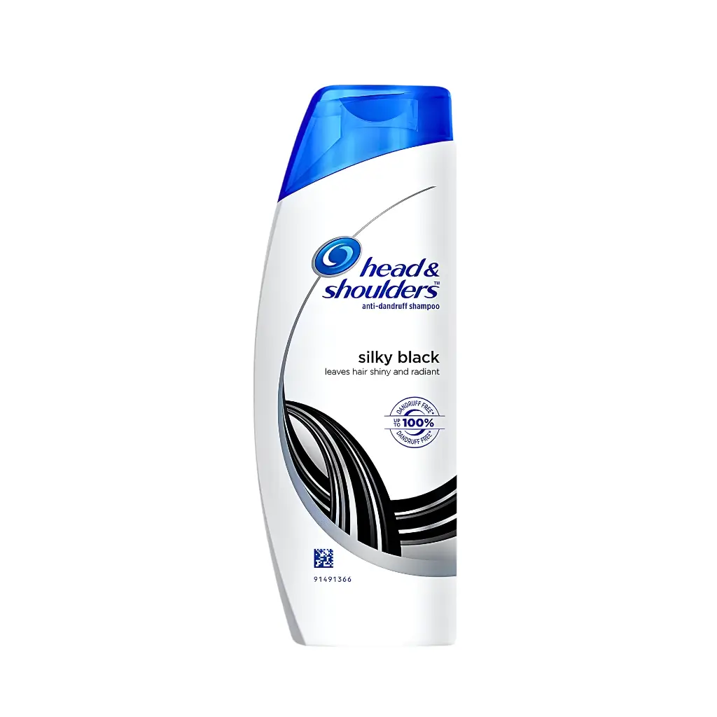 HEAD & SHOULDERS SILKY BLACK SHAMPOO 72 ML