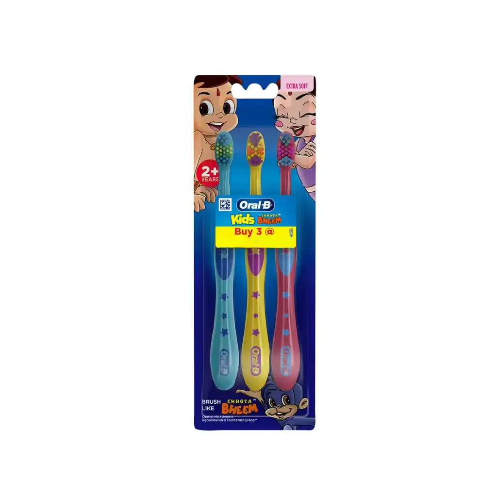 ORAL B KIDS CHHOTA BHEEM EXTRA SOFT TOOTHBRUSH 3N