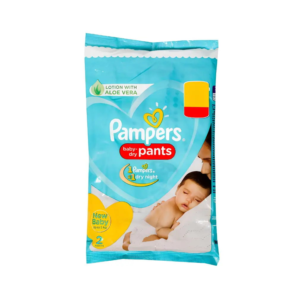 PAMPERS NEW BABY UP TO 5 KG 2 PANTS