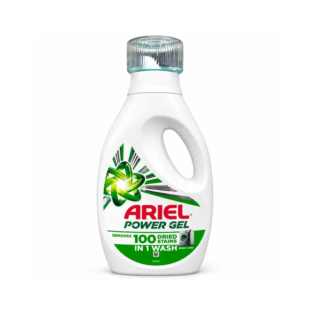 ARIEL POWER GEL FRONT LOAD BOTTLE DETERGENT LIQUID 1 KG