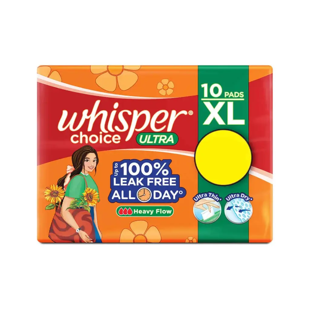 WHISPER CHOICE ULTRA XL 10 PADS