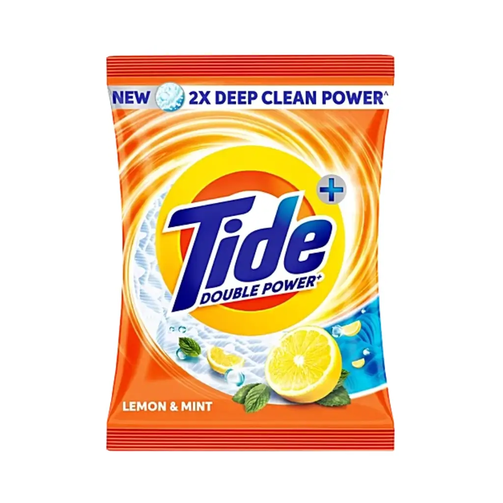 TIDE DOUBLE POWER LEMON & MINT DETERGENT POWDER 970 GM