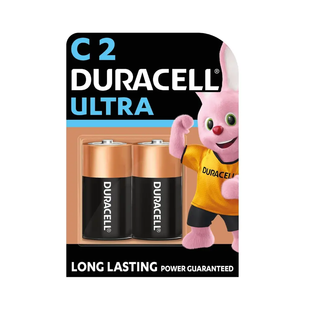DURACELL ULTRA C 2 2 N BATTERIES