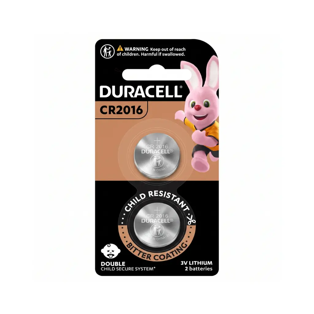 DURACELL CR2016 2 BATTERIES
