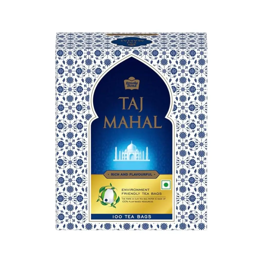 TAJ MAHAL RICH & FLAVOURFUL TEA BAGS 100 * 1.9 GM