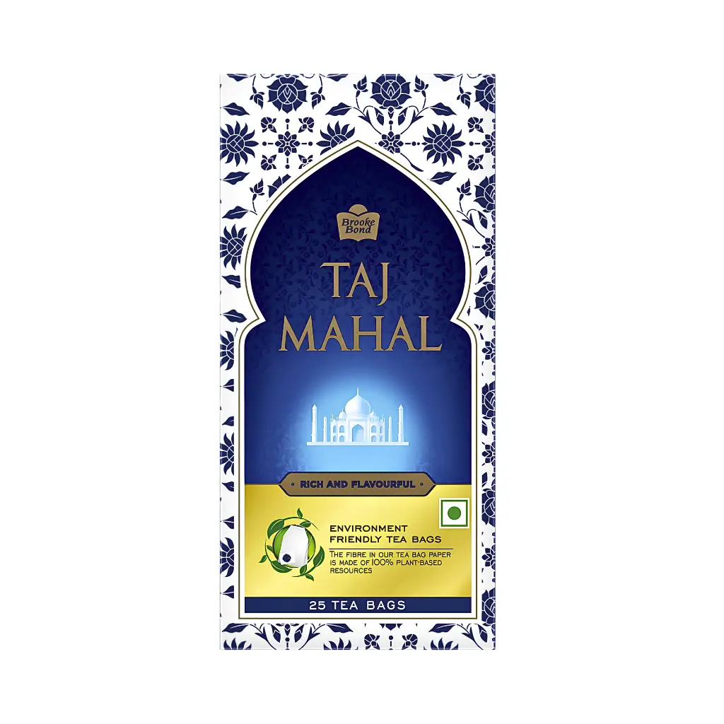 TAJ MAHAL RICH & FLAVOURFUL TEA BAGS 25 * 1.9 GM