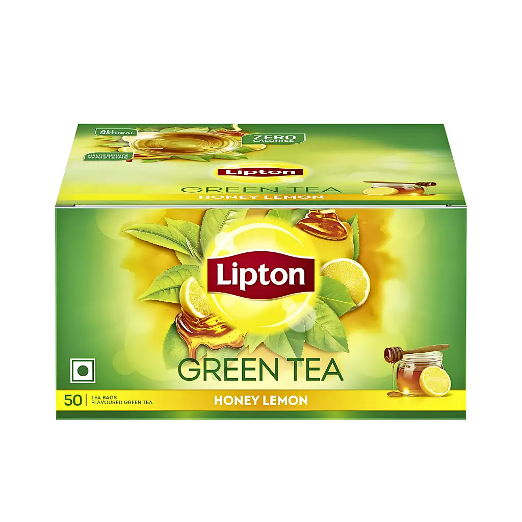 LIPTON HONEY LEMON GREEN TEA BAG 50 * 1.4 GM