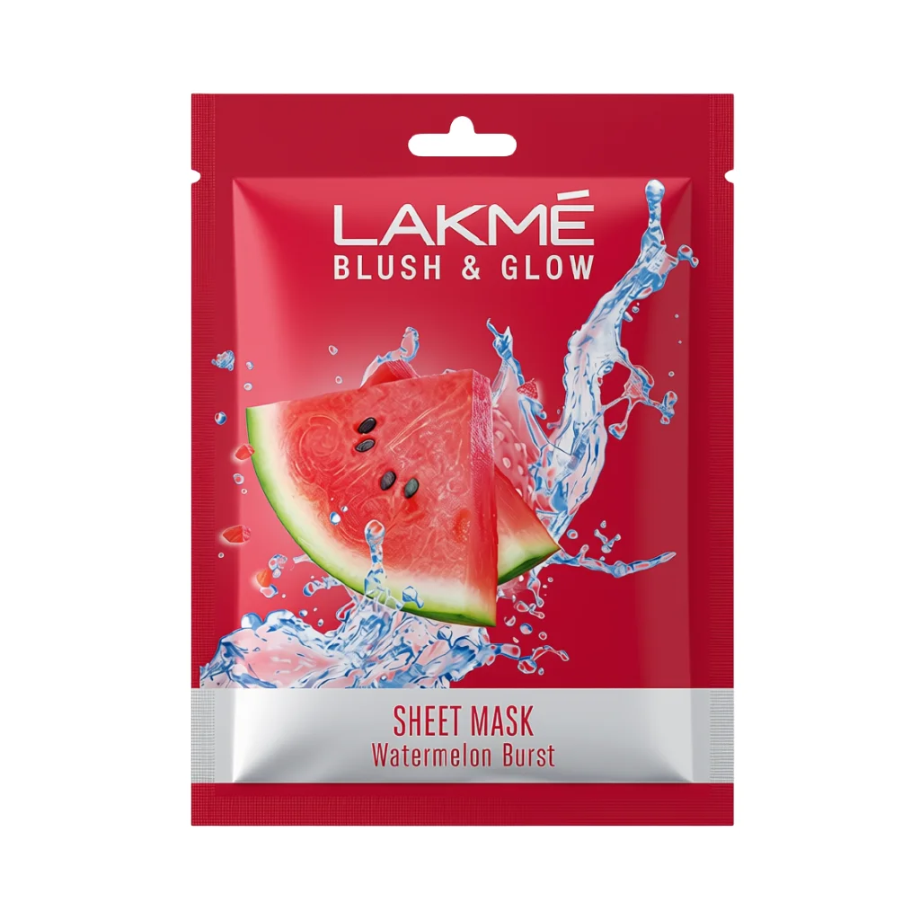 LAKME SHEET MASK WATERMELON BRUST 1 U