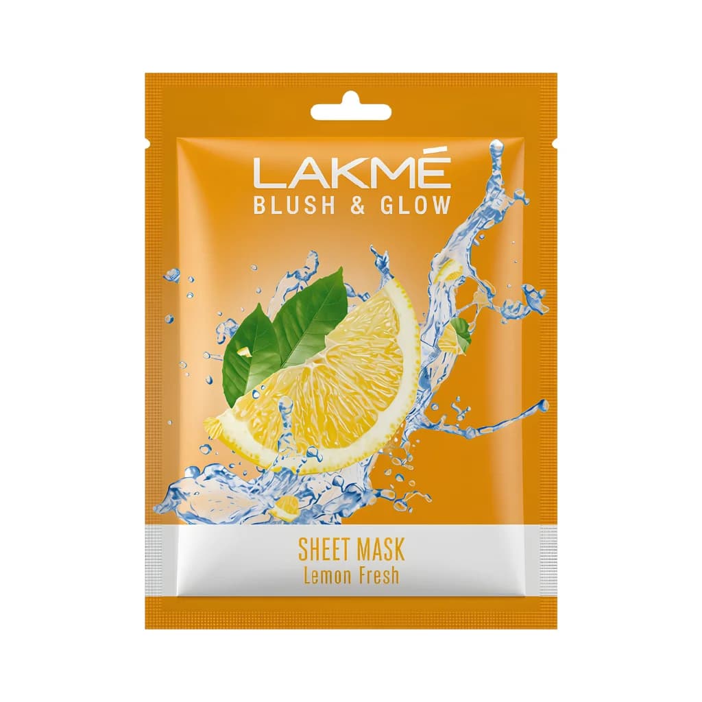 LAKME SHEET MASK LEMON FRESH 1 U