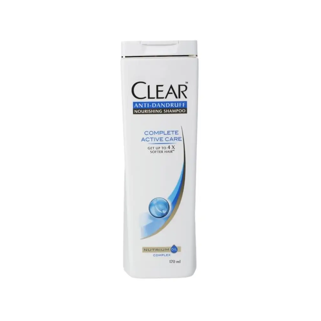 CLEAR ANTI DANDRUFF NOURISHING SHAMPOO COMPLETE ACTIVE CARE 170 ML