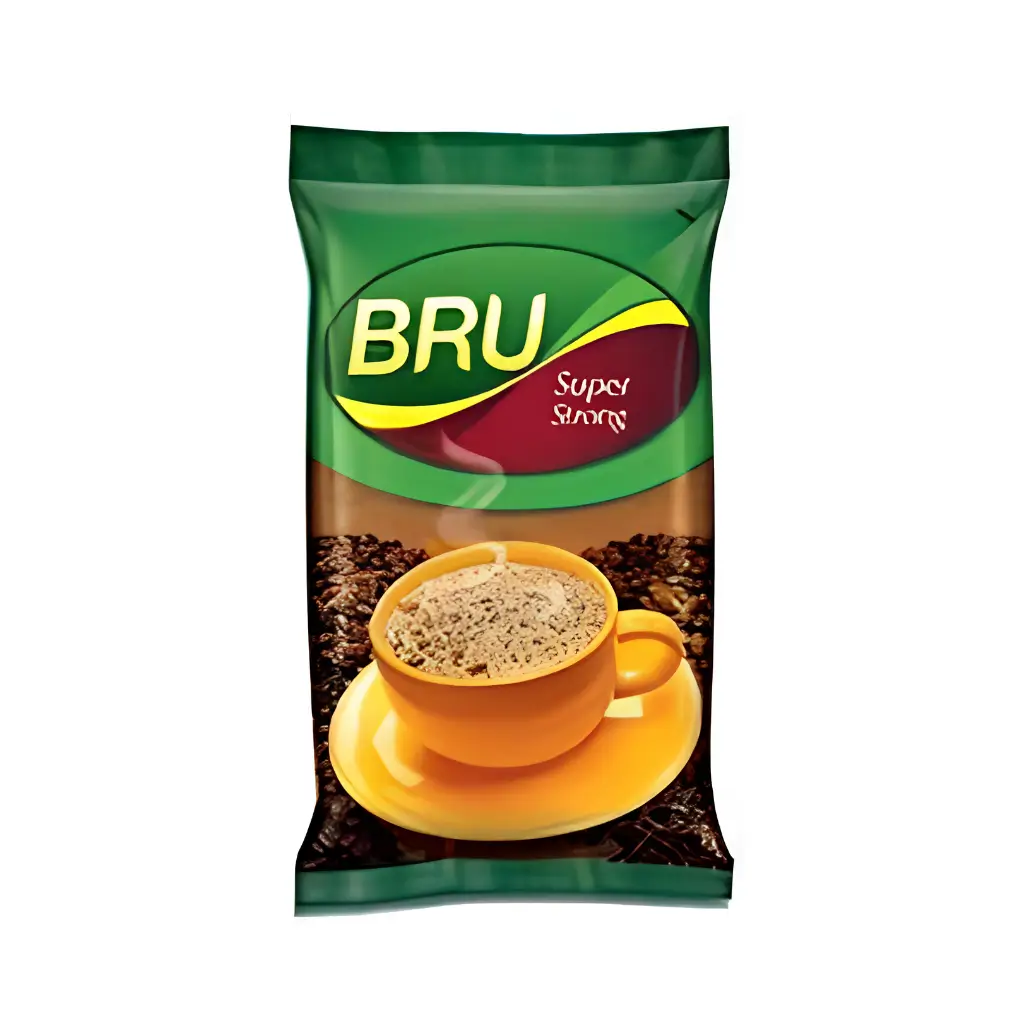 BRU SUPER STRONG COFFEE POWDER POUCH 500 GM