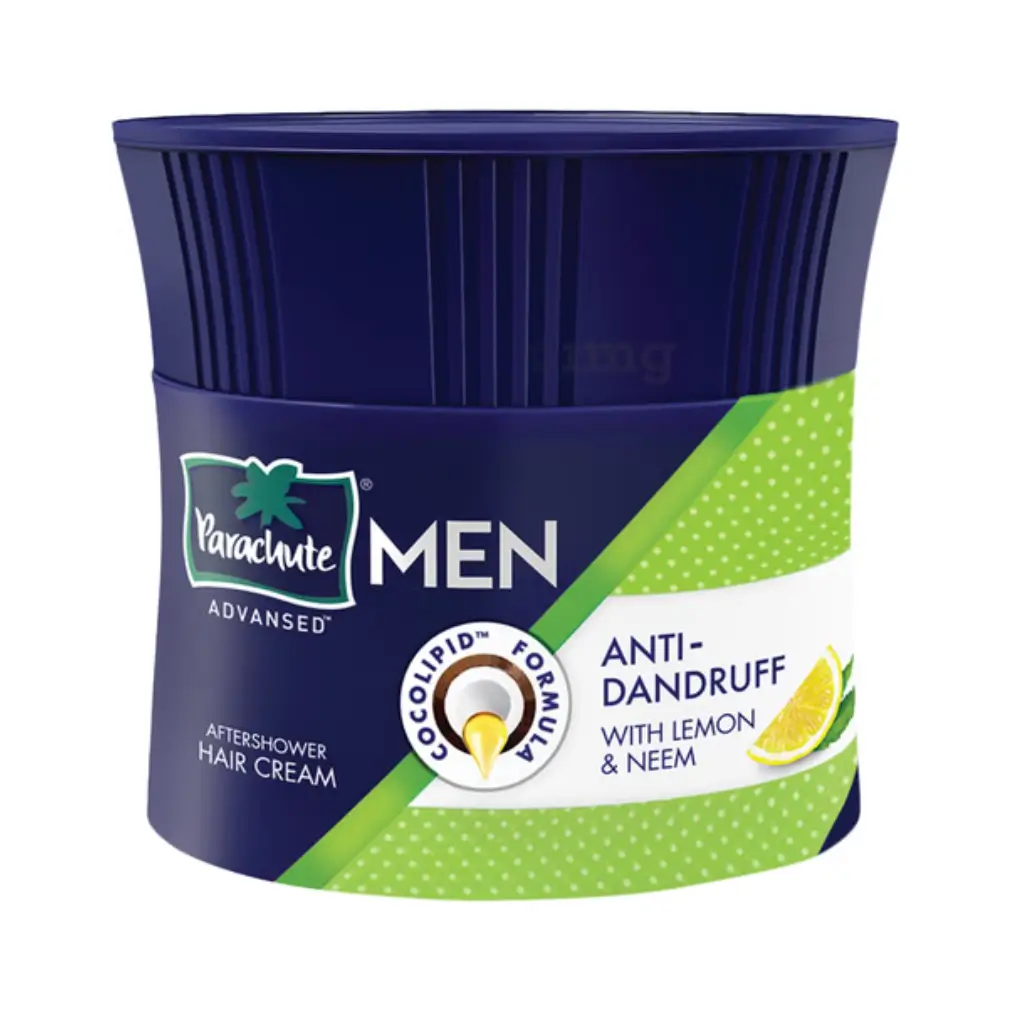 PARACHUTE MEN ANTI-DANDRUFF WITH LEMON & NEEM JAR 100 GM