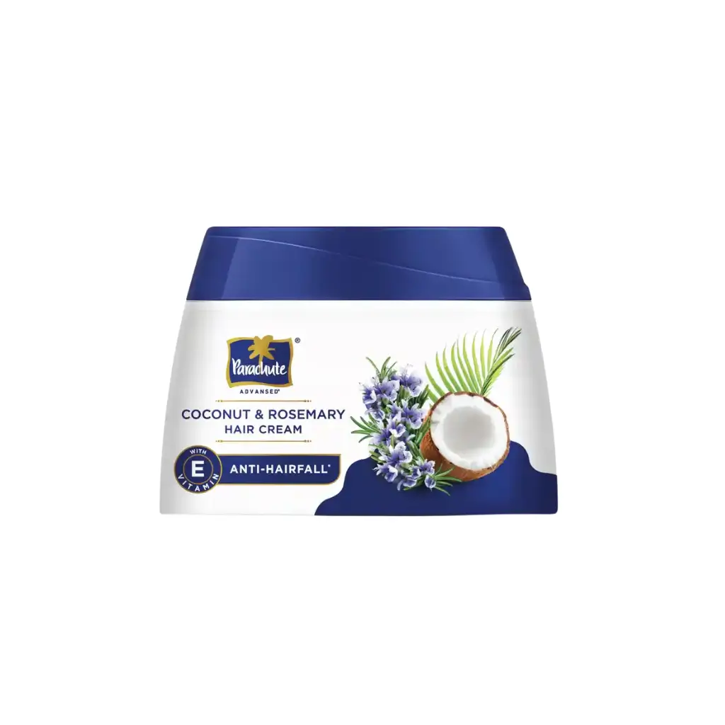 PARACHUTE COCONUT & ROSEMARY ANTI HAIR-FALL HAIR CREAM 140 GM