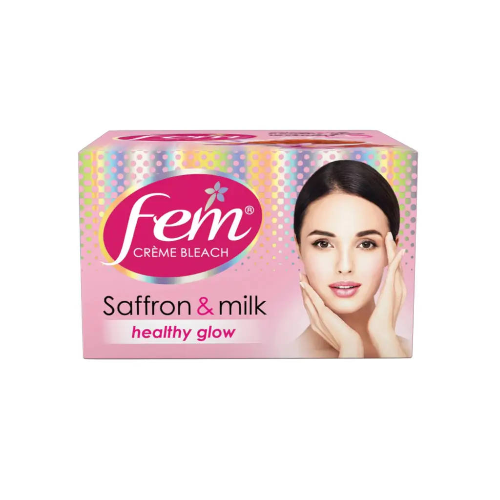 FEM CREME BLEACH SAFFRON & MILK 24G