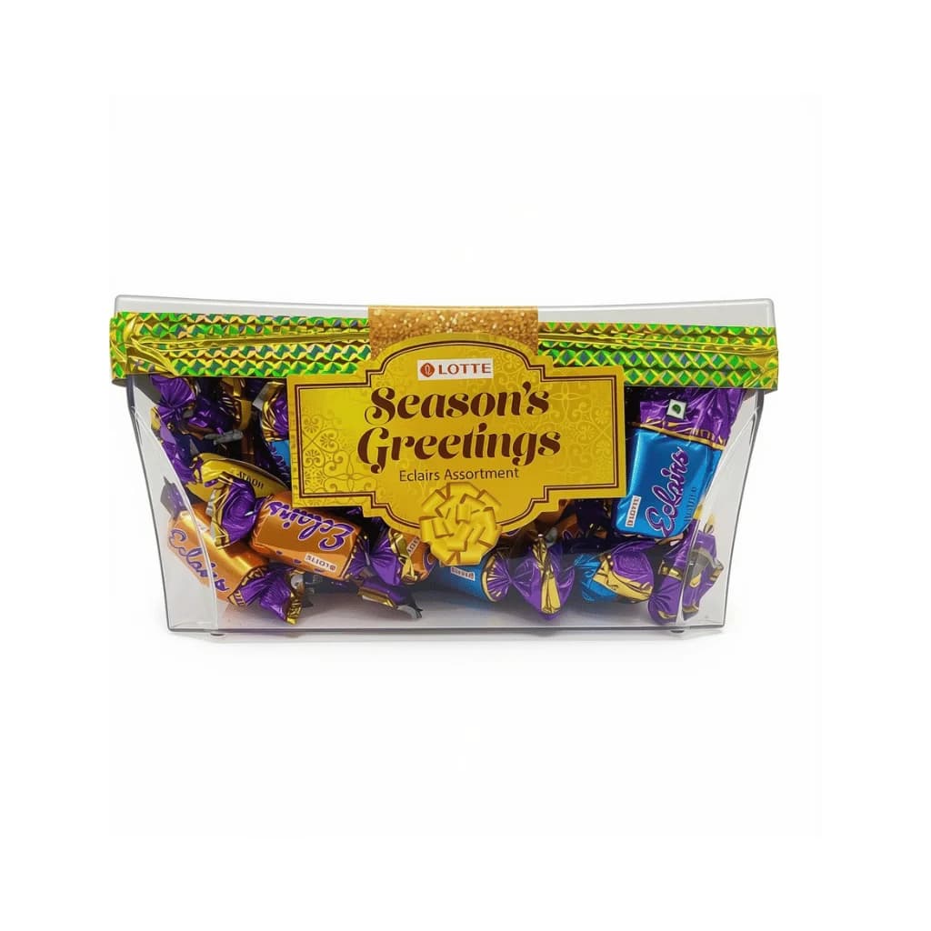 LOTTE SEASONS GREETINGS ECLAIRS ASSORTMENT BOX 50*8.7G