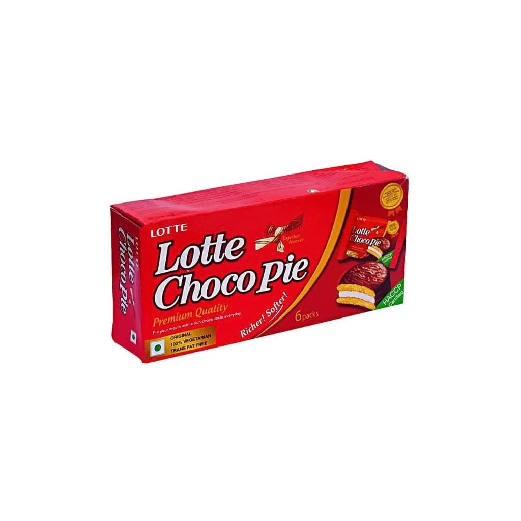 LOTTE CHOCO PIE (6*28G) 168 G