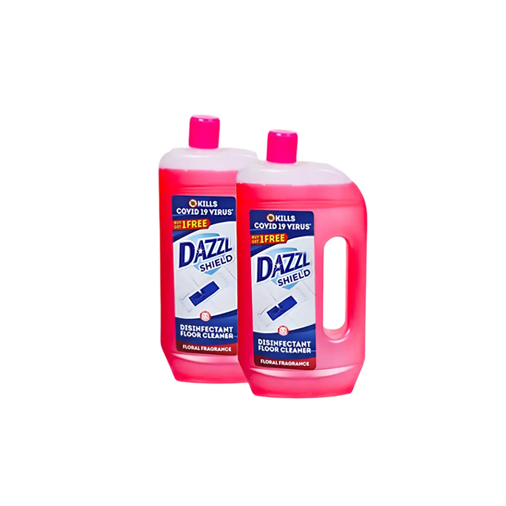 DAZZL SHIELD DISINFECTANT FLOOR CLEANER FLORAL 500 ML BUY 1 GET 1 FREE
