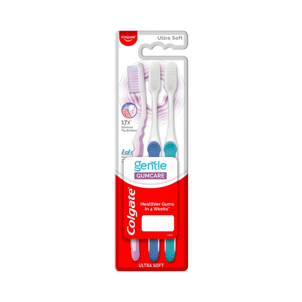 COLGATE GENTLE GUM CARE ULTRA SOFT TOOTH BRUSH BUY 2 GET 1 FREE