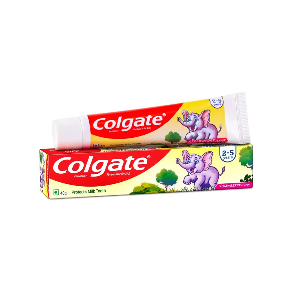 COLGATE 2-5 YEARS STRAWBERRY FLAVOUR KIDS TOOTHPASTE 40 GM