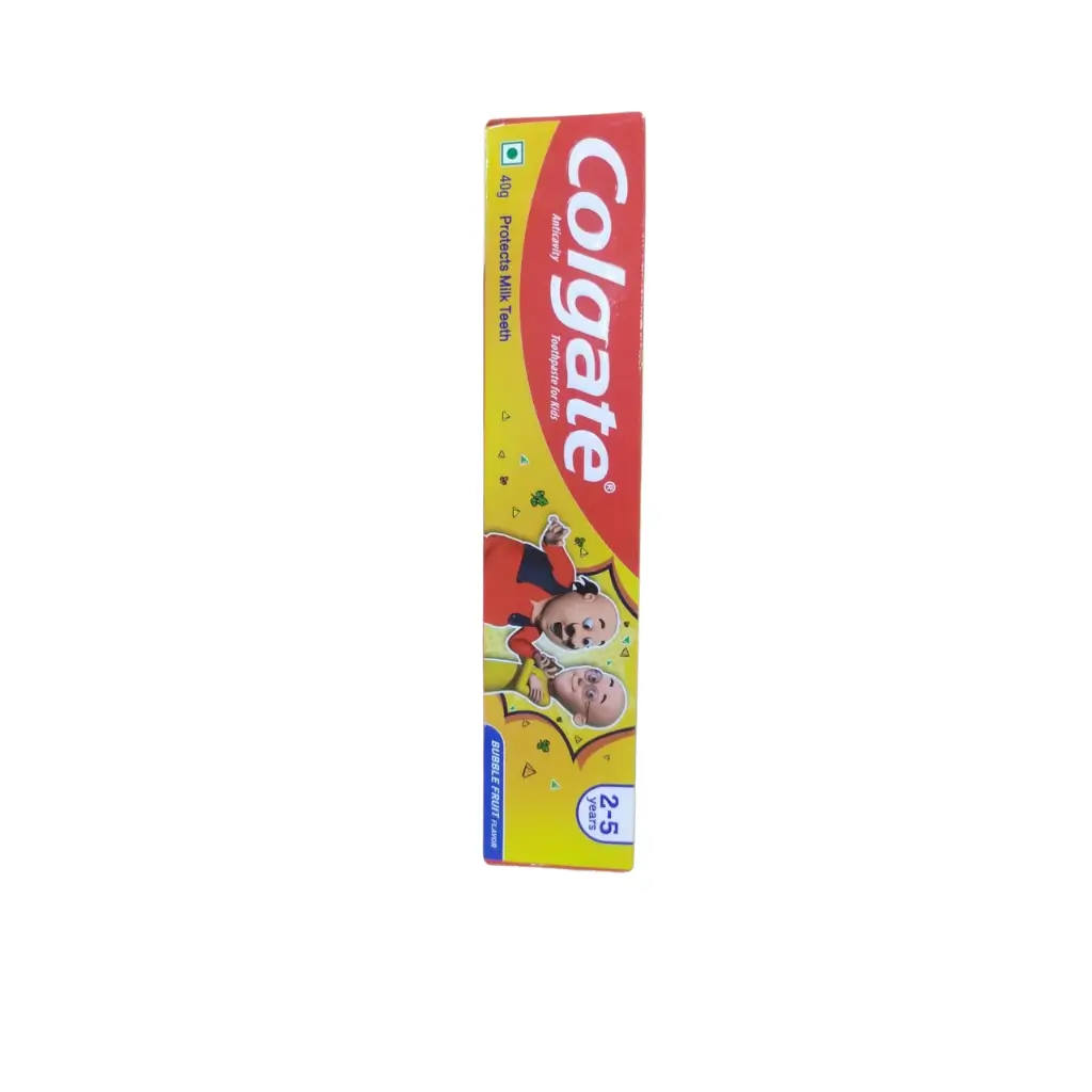 COLGATE 2-5 YEARS MOTU PATLU BUBBLE FRUIT FLAVOUR TOOTHPASTE 40 GM